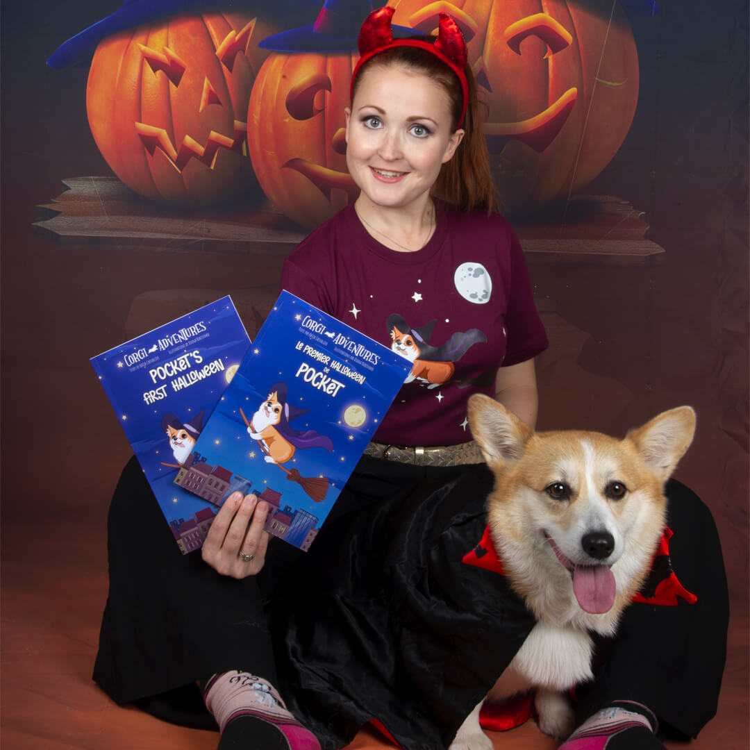 Corgi Adventures - Le premier Halloween de Pocket